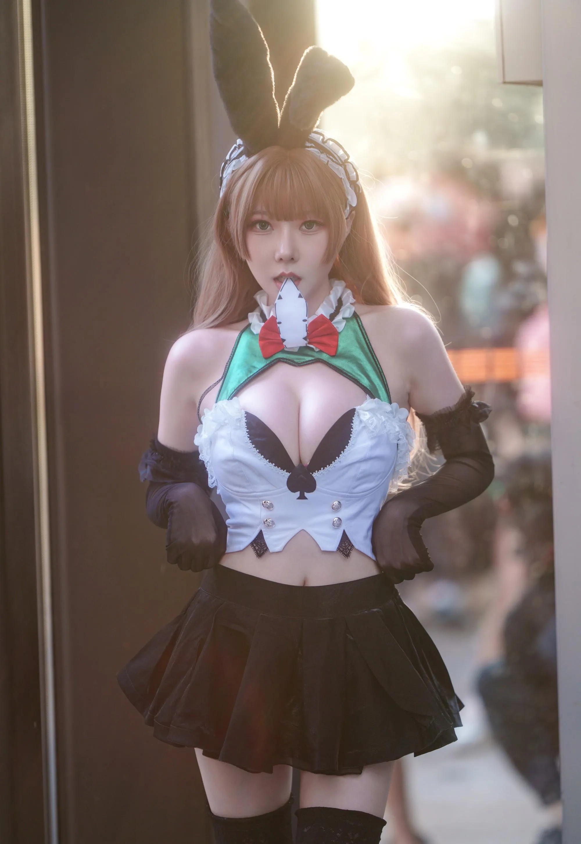 香草喵露露 – NO.58 碧蓝航线 莫妮卡 [18P]插图5